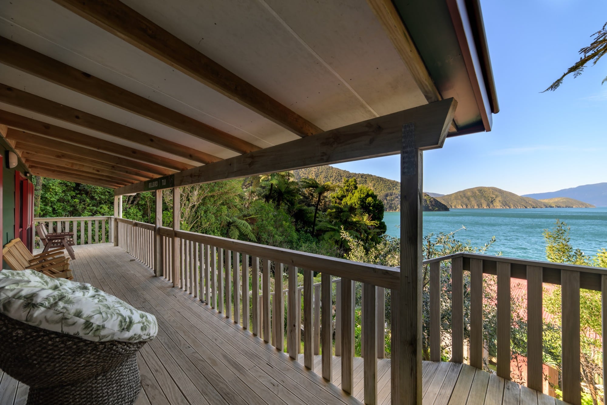 The deck shared by Bellbird and Tui
