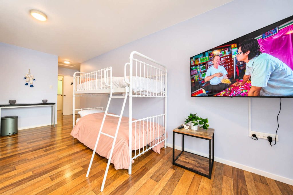 Bunks in the living area